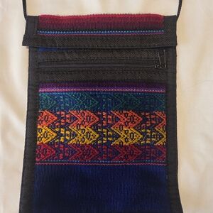 Colorful Woven Crossbody Bag